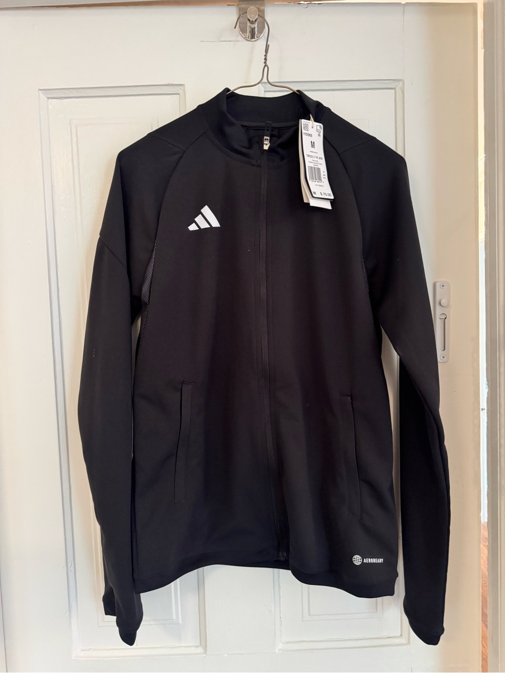 Adidas Black Women's Track Jacket - M (Tiro23)
